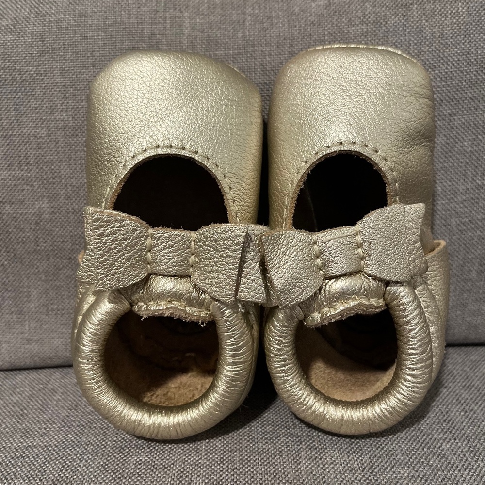 Freshly Picked ballet flat bow moccasin